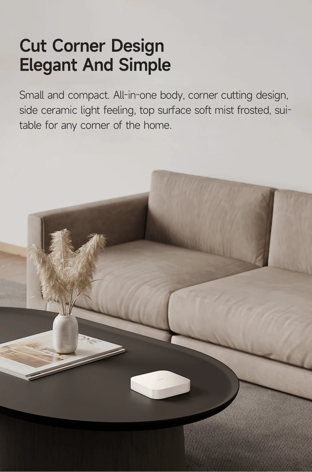 Xiaomi Smart Home Hub 2 Dual Wi-Fi 5G RJ45 Port Bluetooth Mesh Zigbee 3.0 Mijia Intelligent Hub Wired Network Mijia Gateway
