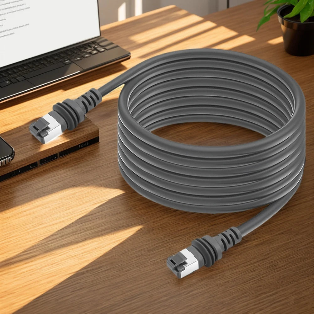 For Starlink Gen 3 Cable Waterproof Ethernet Cable Replacement Extension Cable for Starlink V3 Rectangular Satellite