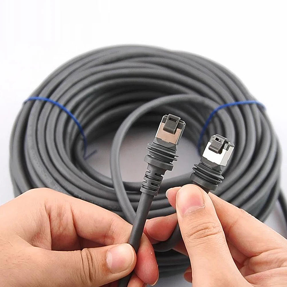 For Starlink Gen 3 Cable Waterproof Ethernet Cable Replacement Extension Cable for Starlink V3 Rectangular Satellite