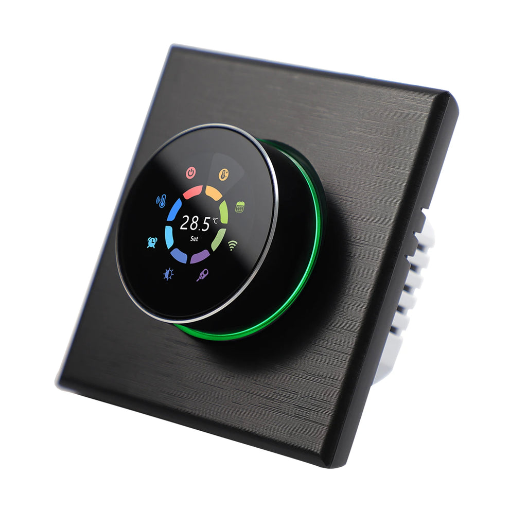 WiFi Smart Thermostat Temperature Controller Weekly Programmable Button Control/ Mobile APP/ Voice Control Compatible with Alex
