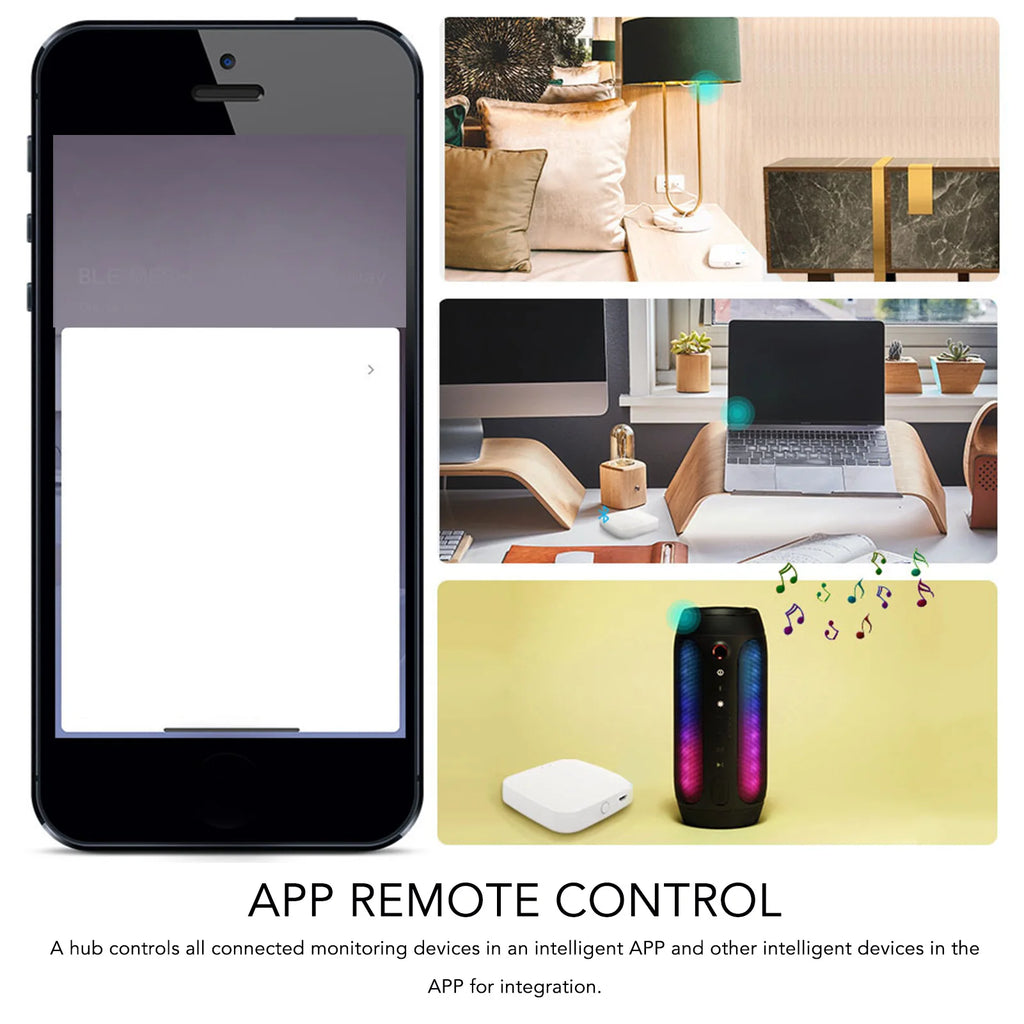 Premium Smart Home Hub Infrared Sensing Wide Stable for Tuya APP Remote Control Wifi Bluetooth Gateway Hub Smart Home Automation
