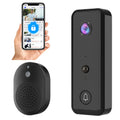 Video Doorbell Camera 2-Way Audio Doorbell with Camera PIR Motion Detection for Home Office